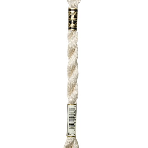 Echeveau coton perlé écru dmc n°5 col ecru