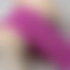 Biais à pois rose fuchsia -  froufrou 