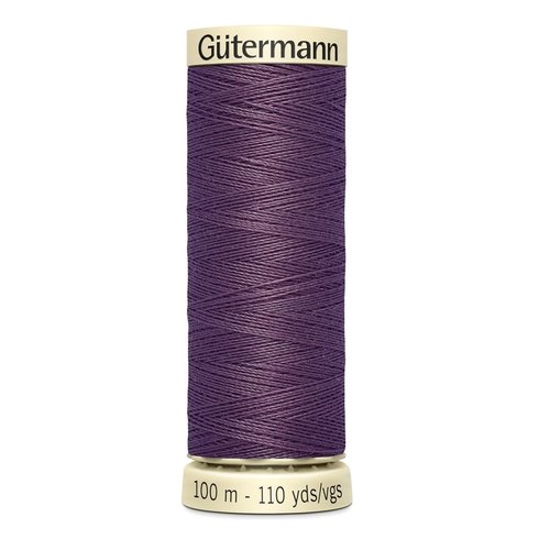Fil à coudre violet  (prune) - gutermann, col. 128