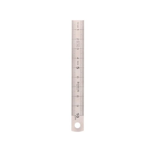 Réglet en métal 10 cm bohin 98968