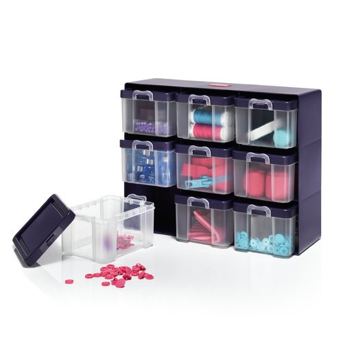 Boite de rangement 9 cases prym 612399