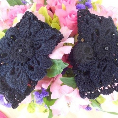 Mitaine femme dentelle style victorien