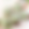 Bouton en tissu vert blanc brun magnolia fleuri floral manteau robe chemise