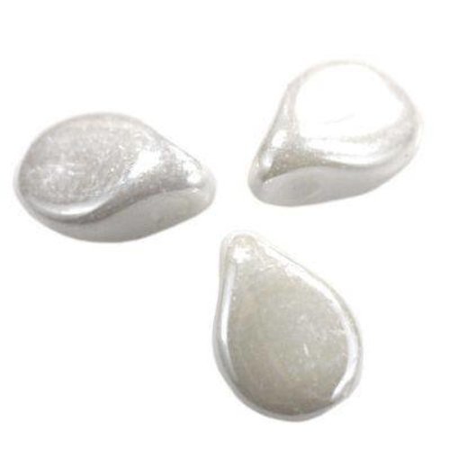 Lot de 10 perles alabaster sphynx 7 x 5 mm