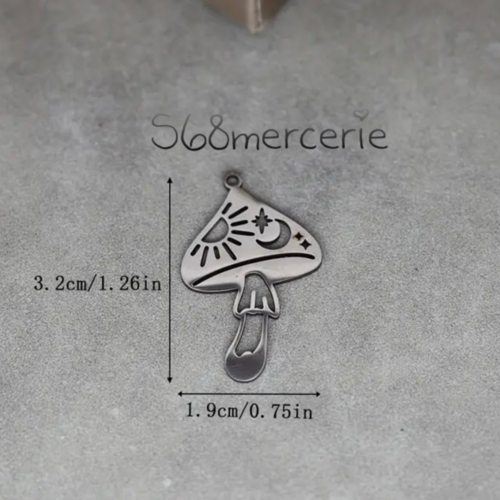 Breloque champignon