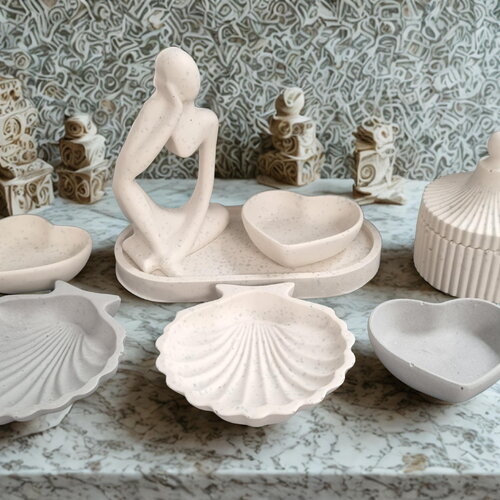 Cadeau original fait main –   statue en jesmonite