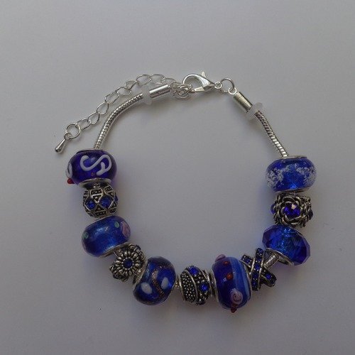 charm pandora bleu roi charm pandora bleu roi