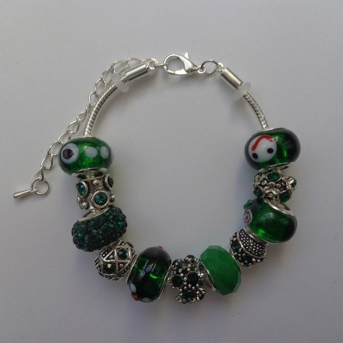 charm pandora vert charm pandora vert