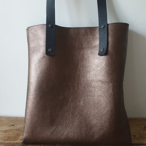 Sac "louisette" en cuir