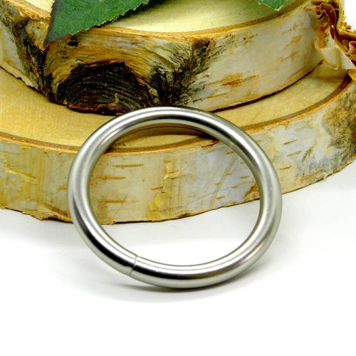 Anneau en métal , gros anneaux rond en métal, 40 mm
