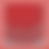 Napperon dentelle au crochet coloris rouge 56 cm