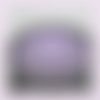 Napperon dentelle au crochet coloris lilas clair 63 cm