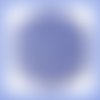 Napperon dentelle au crochet coloris bleu de france 47 cm