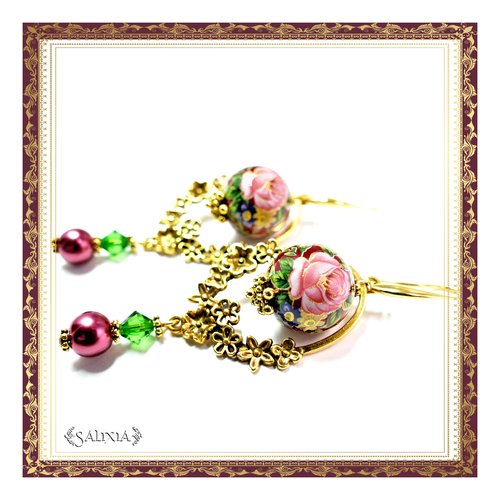 Pièce rare - boucles d'oreilles perles japonaises tensha crochets ou dormeuses au choix (#bo228)