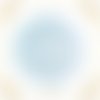 Napperon dentelle au crochet coloris bleu ciel 17 cm