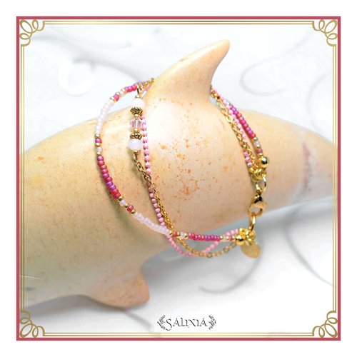 Bracelet collection "enara" rosea (#bc89 p113)