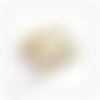 Pièce unique - boucles d'oreilles tosca cristal perles céramique  puces ou crochets acier inoxydable doré (#bo436 p145)14