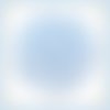 Vendu - napperon dentelle au crochet bleu ciel 18 cm