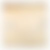Bracelet chaine rectangle breloques et mousqueton acier inoxydable (#bc271)