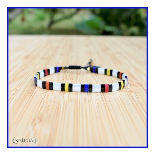 Bracelet tila variation bleu version 1 (#bc242)