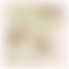 Boucles d'oreilles tissées alba créoles en acier inoxydable doré perles japonaises miyuki (#b0767 p229)