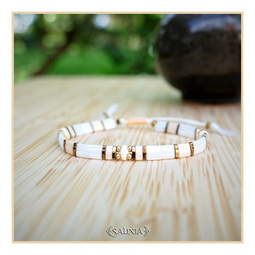 Bracelet tila variation white version 1 (#bc342)