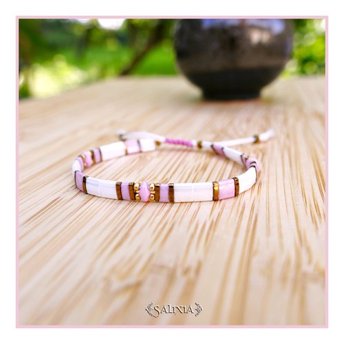 Bracelet tila variation white version 3 (#bc344)