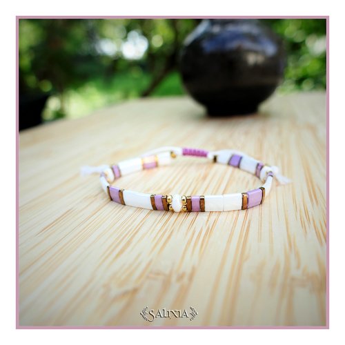 Bracelet tila variation white version 4 (#bc345)