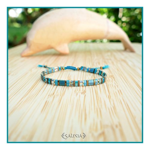 Bracelet tila tons bleu turquoise (#bc349)