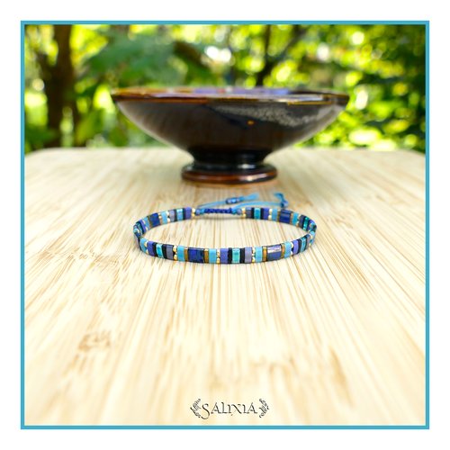 Bracelet tila variation bleue (#bc358.a)