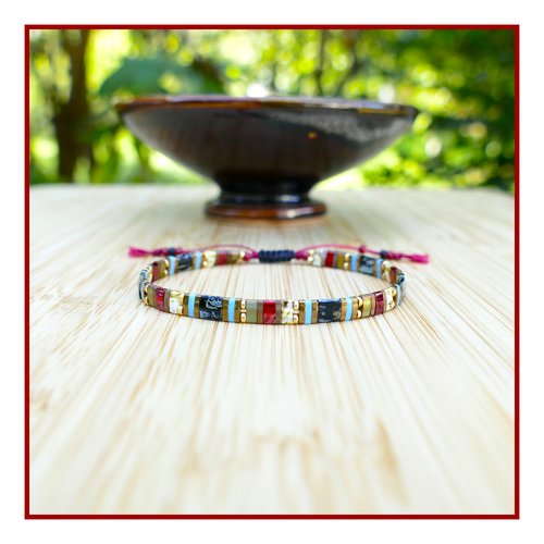 Bracelet tila variation marbrée (#bc359)