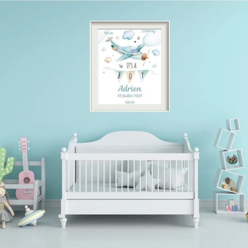 Des illustrations pour la chambre du petit dernier
