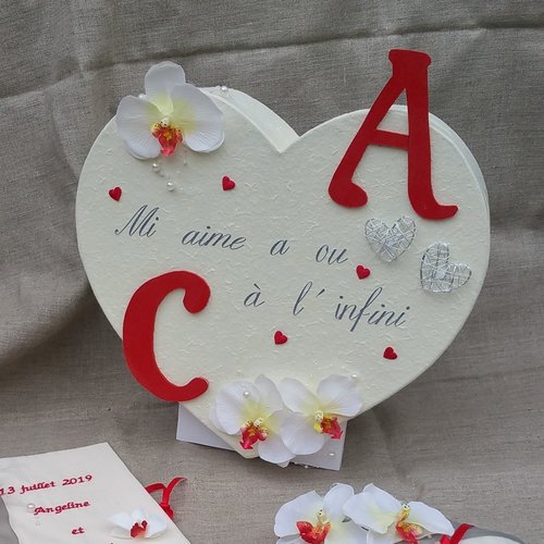 50x Assortiment Amour Coeur Forme en bois boutons pour couture mariage décoration