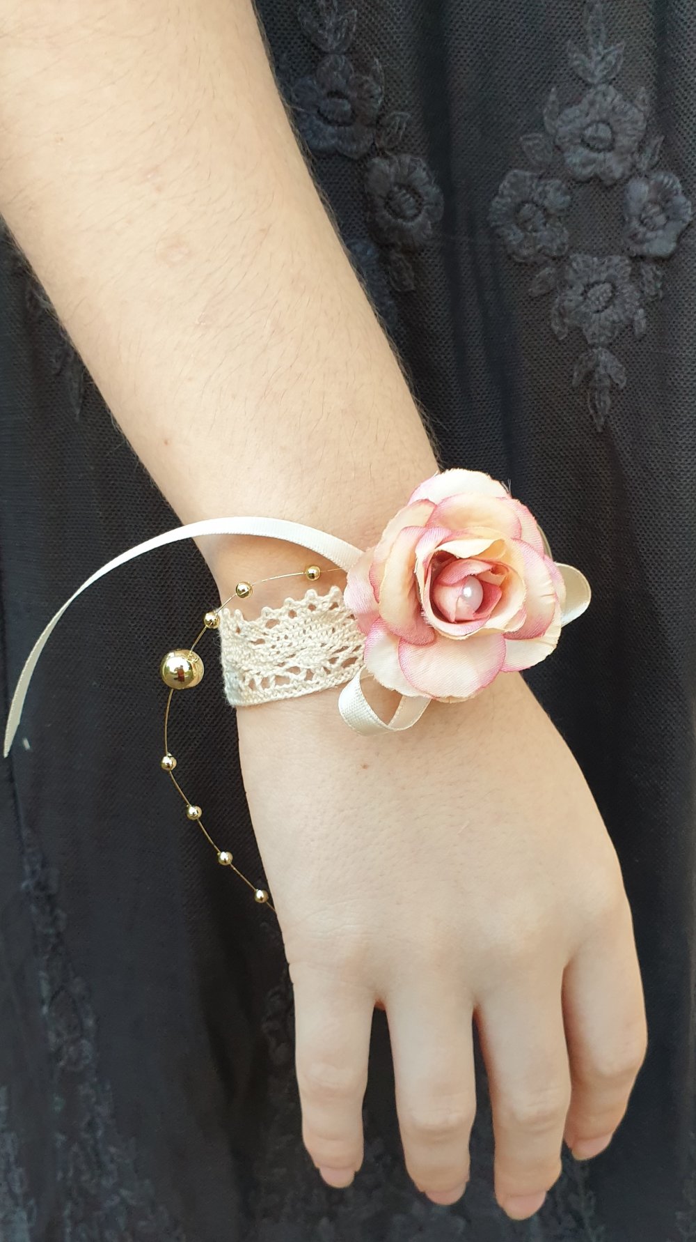Fleur Fille Mariage et plus Demoiselle d'honneur Merci Cadeau Crystal Bracelet 