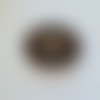Boutons marrons lièvre foncé , neufs , 3.10 cm, b127
