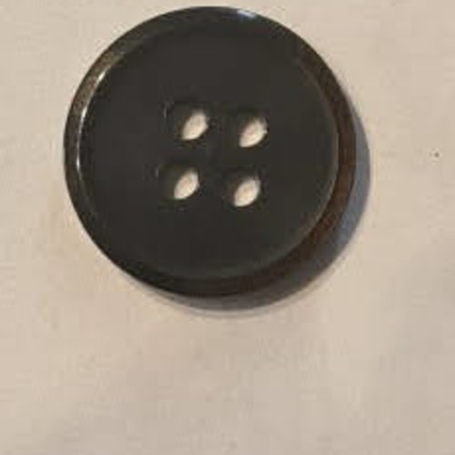Boutons ronds gris foncé , 1.5 cm , neufs ,  b283