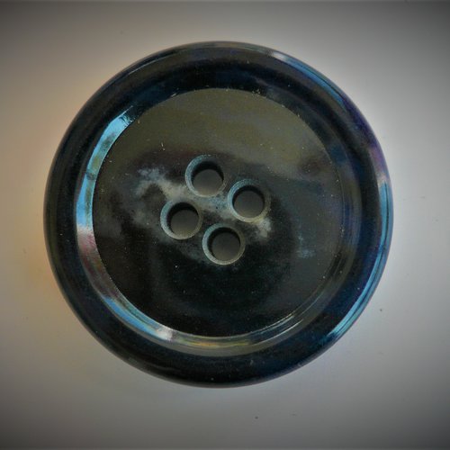 Boutons gris bleu royal foncé , 2.7 cm , neufs , b125