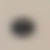 Boutons noirs /gris / terre marbré , neufs , 1.5 cm , b178