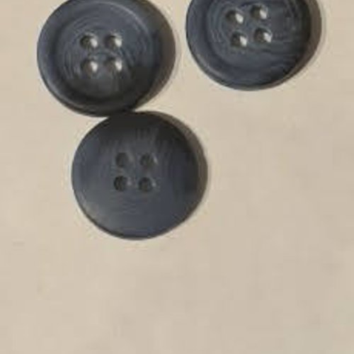 Boutons bleu  , 1.5 cm, b293