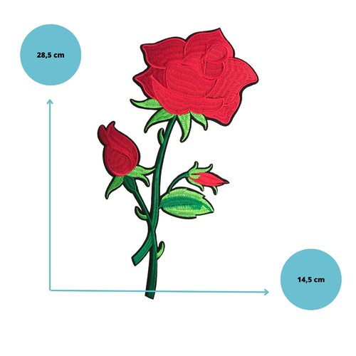 Écusson Cactus Fleur Patch Thermocollant Plante Mexique Applique Flower à Coudre Ou à Coller Avec Fer à Repasser Couture Badge Nature Réparation