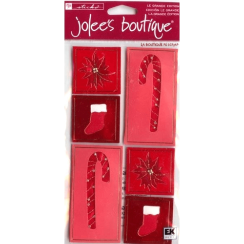 Stickers 3d nooël jolee's scrapbooking carterie créative