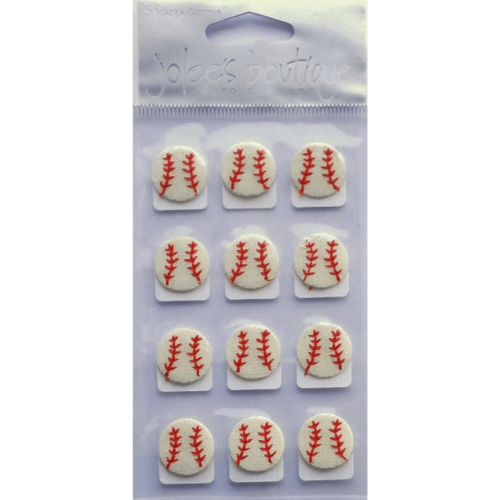 Stickers 3d baseball coins photo jolee's scrapbooking carterie créative