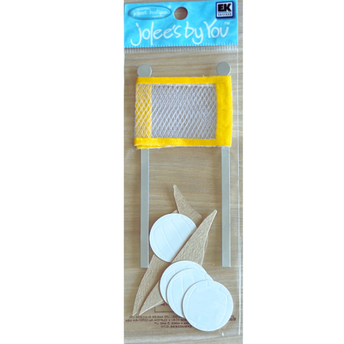 Embellissements 3d volley, jolee's boutique, scrapbooking, fabrication de cartes