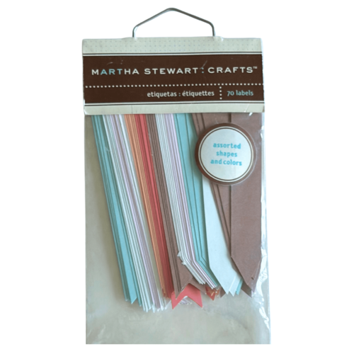 Etiquettes martha stewart, scrapbooking carterie créative - rare