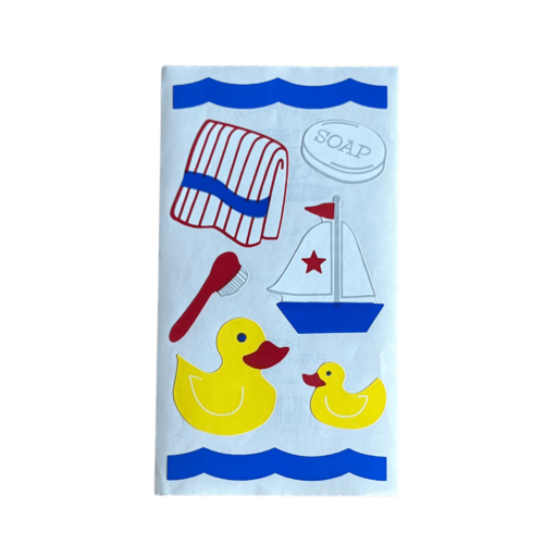 3 planches de stickers vintage heure du bain frances meyer scrapbooking, carterie, album