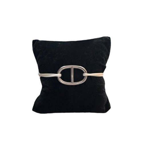 Bracelet maille marine t3 argenté