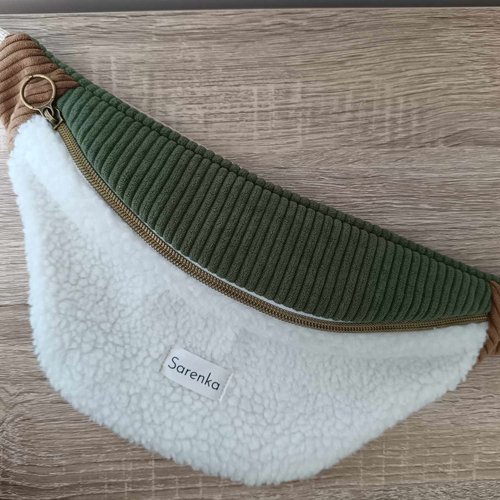 Sac banane moumoute,fabrication française,
