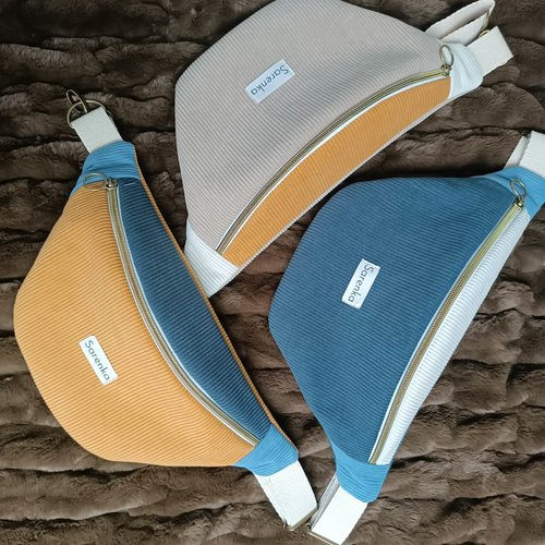 Sac banane - trio de couleurs