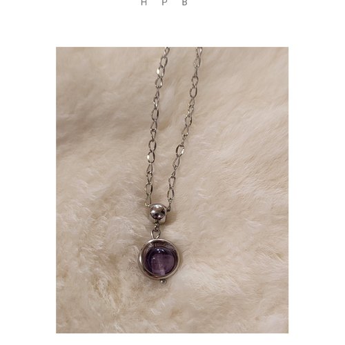 Collier améthyste