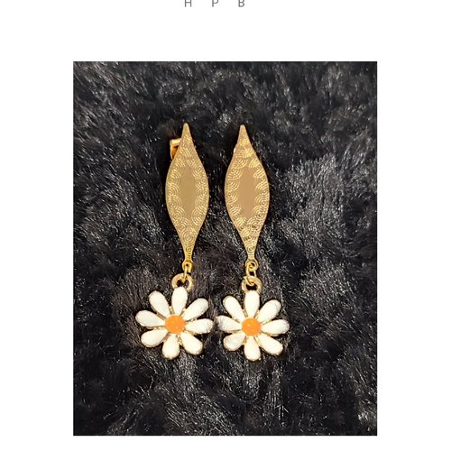 Boucles d'oreilles clou fantaisies